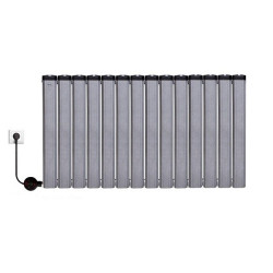 رادیاتوربرقی 14 پره آنیت مدل برلیان پایونیر نقره ای