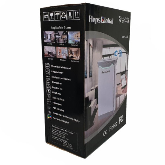 خرید دستگاه تصفیه هوا رپس مدل RAP-410