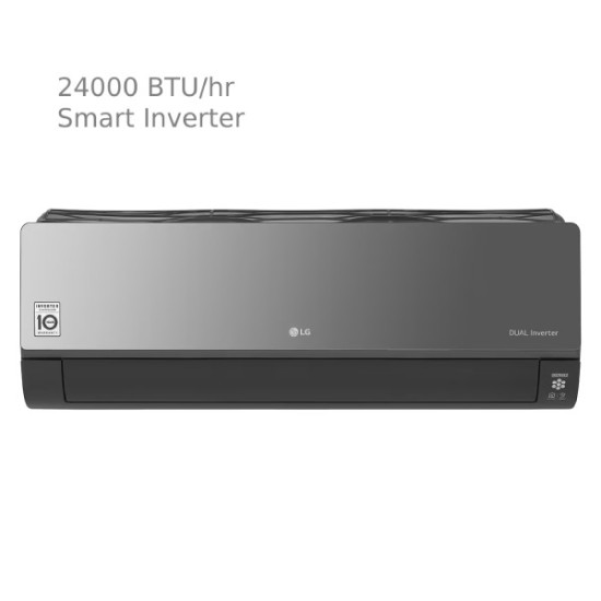 قیمت کولر گازی اینورتر هوشمند ال جی 24000 آرت کولS4-W24JARPD