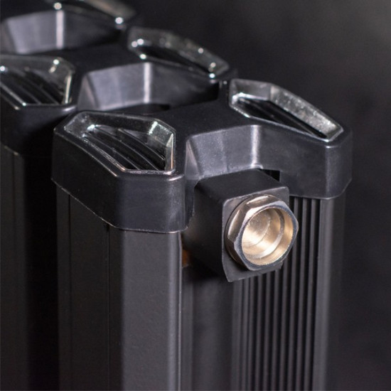 رادیاتور آلومینیومی آنیت 17 پره مدل پایونیر مشکی رادیاتور آلومینیومی آنیت 17 پره مدل پایونیر مشکی