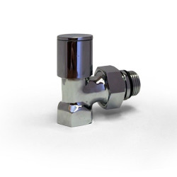 شیر رادیاتور کروم براق گرد دکوراتیو HTM + قیمت و بررسی