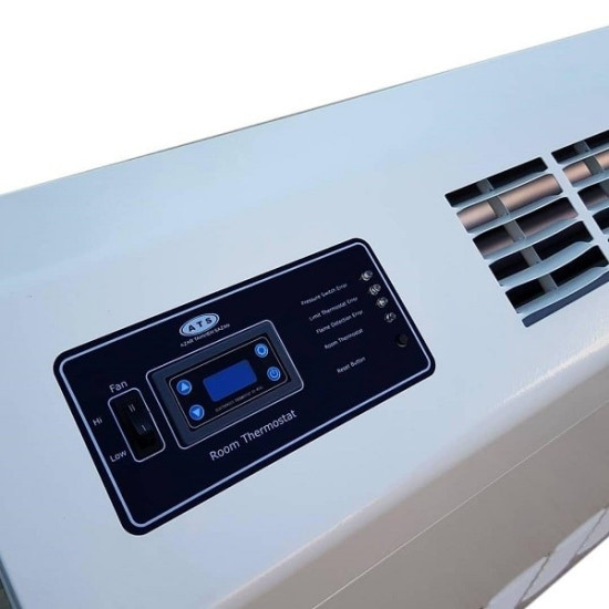 قیمت هیترگازمایع آذر تهویه طرح فن کویل F919 دو دور-دو ظرفیتی