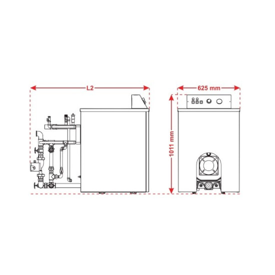 پکيج زمینی دوگانه سوز مبدل دار شوفاژکار آذرخش AS300-7 + قیمت پکيج زمینی دوگانه سوز مبدل دار شوفاژکار آذرخش AS300-7 + قیمت
