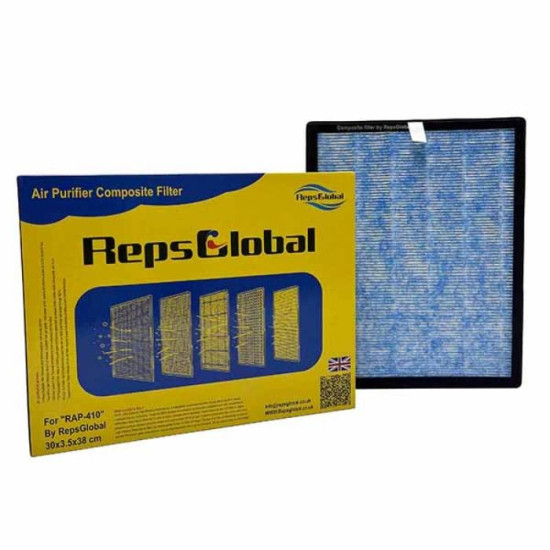فیلتر دستگاه تصفیه هوا رپس مدل RAP410 فیلتر دستگاه تصفیه هوا رپس مدل RAP410