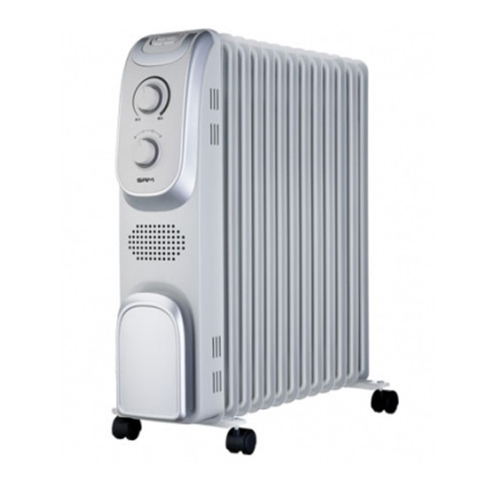 رادیاتور برقی سام 13 پره مدل EH-1313W