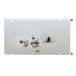 رادیاتور شیشه ای آنیت مدل سوپرلوکس شهر برفی