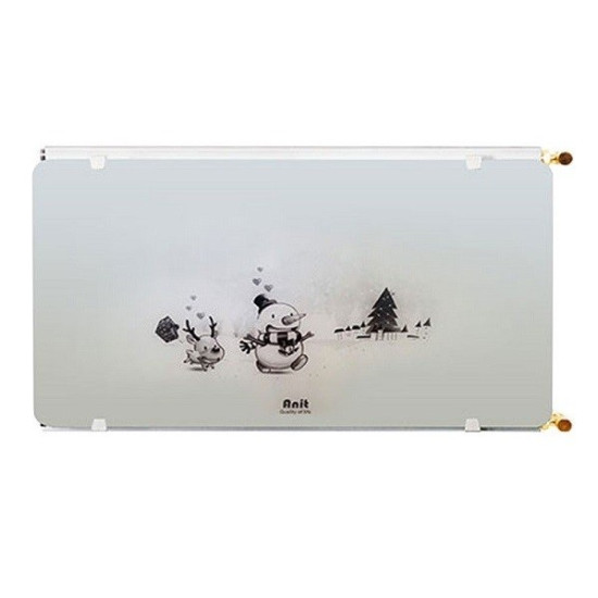 رادیاتور شیشه ای آنیت مدل سوپرلوکس شهر برفی