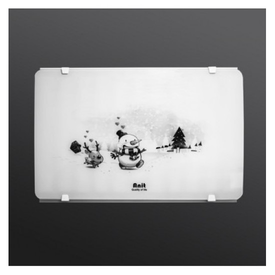 رادیاتور شیشه ای آنیت مدل سوپرلوکس شهر برفی