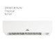 خرید کولر گازی کازوکی 24000 تروپیکال اسکرال IAC-24C/XA-TS/AA