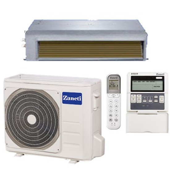 داکت اسپلیت زانتی 36000 مدل ZMDB-36HO1RANA