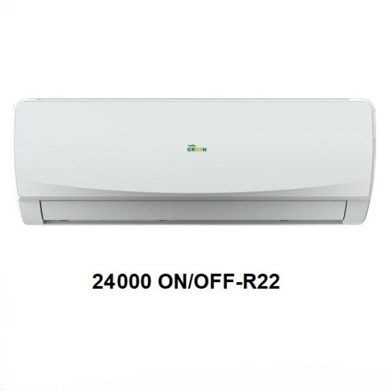 کولر گازی 24000 گرین R22 مدل H24P1T1B