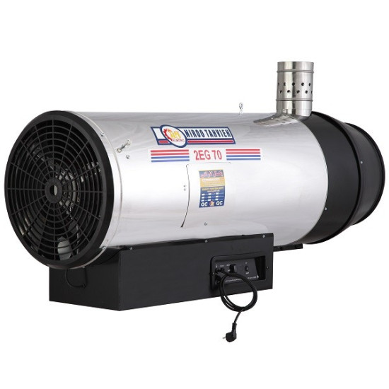 بهترین قیمت جت هیتر دو موتوره گازی نیرو تهویه البرز 2EG-120