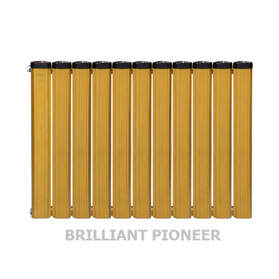 رادیاتور آلومینیومی آنیت 11 پره مدل برلیان پایونیر طلایی