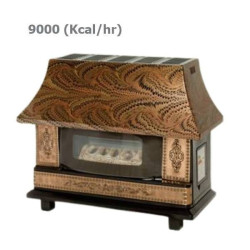 بخاری گازی توان طرح شومینه هایلوکس مدل 20000