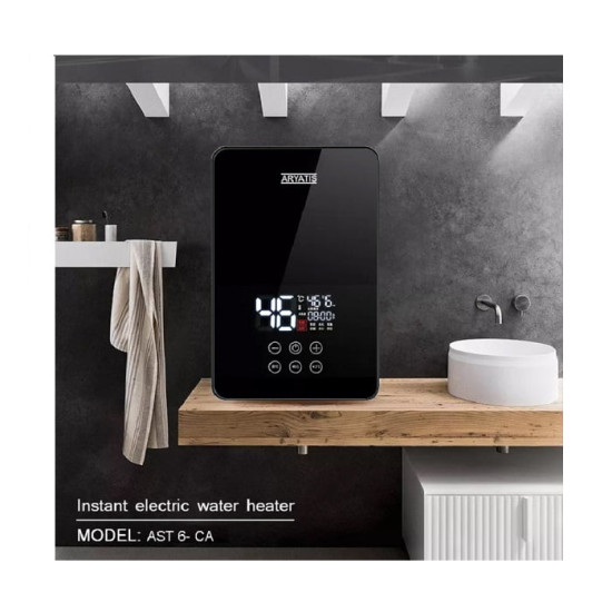 آبگرمکن برقی بدون مخزن آریاتیس مدل AST 6 CA