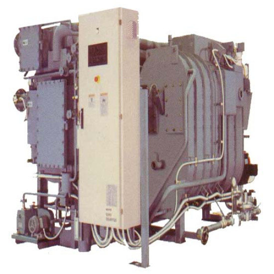 چیلر جذبی سانیو شعله مستقیم دو اثره چیلر جذبی سانیو شعله مستقیم دو اثره