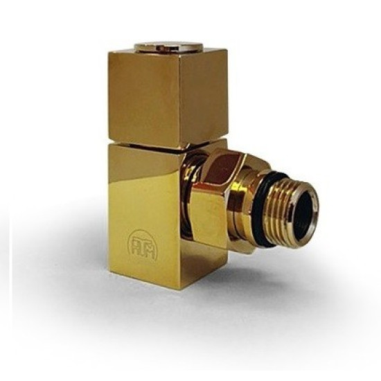 شیر رادیاتور طلایی فلت براق دکوراتیو HTM + قیمت و بررسی