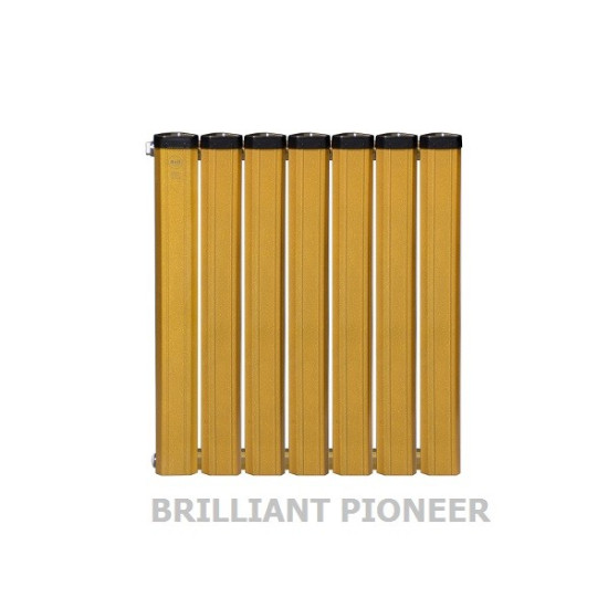 رادیاتور آلومینیومی آنیت 7 پره مدل برلیان پایونیر طلایی