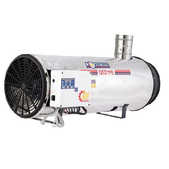 جت هیتر دوگانه سوز نیرو تهویه البرز مدل QED-110 + قیمت