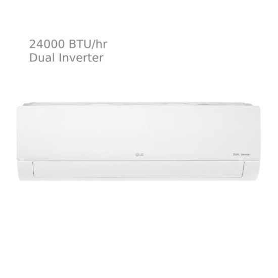 قیمت کولر گازی ال جی دوال اینورتر 24000 استانداردS4-W24K23AE
