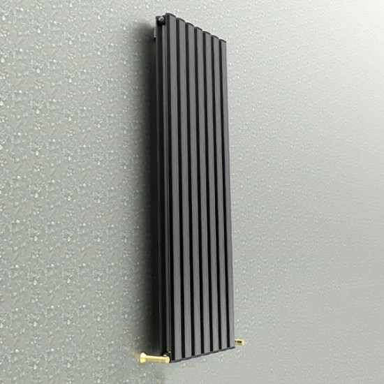 رادیاتور آلومینیومی آنیت 7 پره مدل پایونیر ورتیکال مشکی