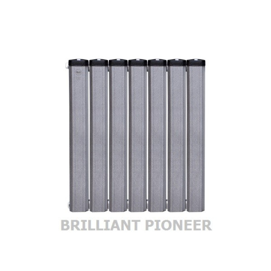 خرید رادیاتور آلومینیومی آنیت 7 پره مدل برلیان پایونیر نقره ای