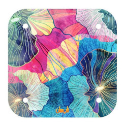 رادیاتور برقی شیشه ای تاپ سان مدل D-901 سایز 50×50 + قیمت