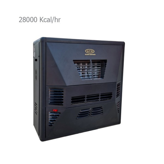مینی هیتر چدنی فن دار گاز مایع آذر تهویه مدل A610 + قیمت