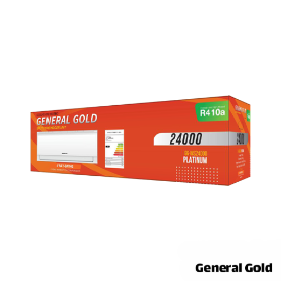 کولر گازی جنرال گلد ۲۴۰۰۰ پلاتینیوم، گاز R410a مدل GG-MS24000 Platinum